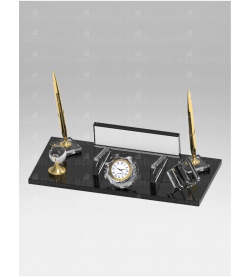 Kristal Masa İsimliği – KMI-011 – Plaket - Masa İsimlikleri