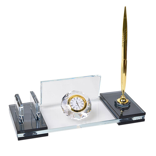 Kristal Masa İsimliği – KMI-002 – Plaket - Masa İsimlikleri