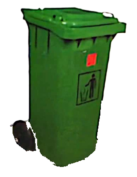 Çöp Konteyneri 120 L – ZMR-147 – Genel Temizlik Ürünleri
