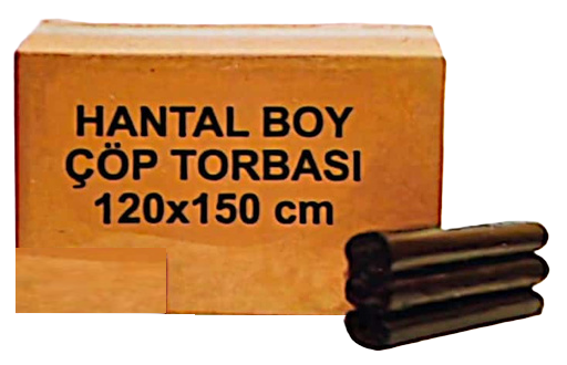 Çöp Poşeti Hantal 120x150 cm – ZMR-157 – Genel Temizlik Ürünleri